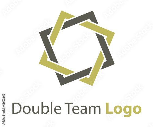 Double team logo