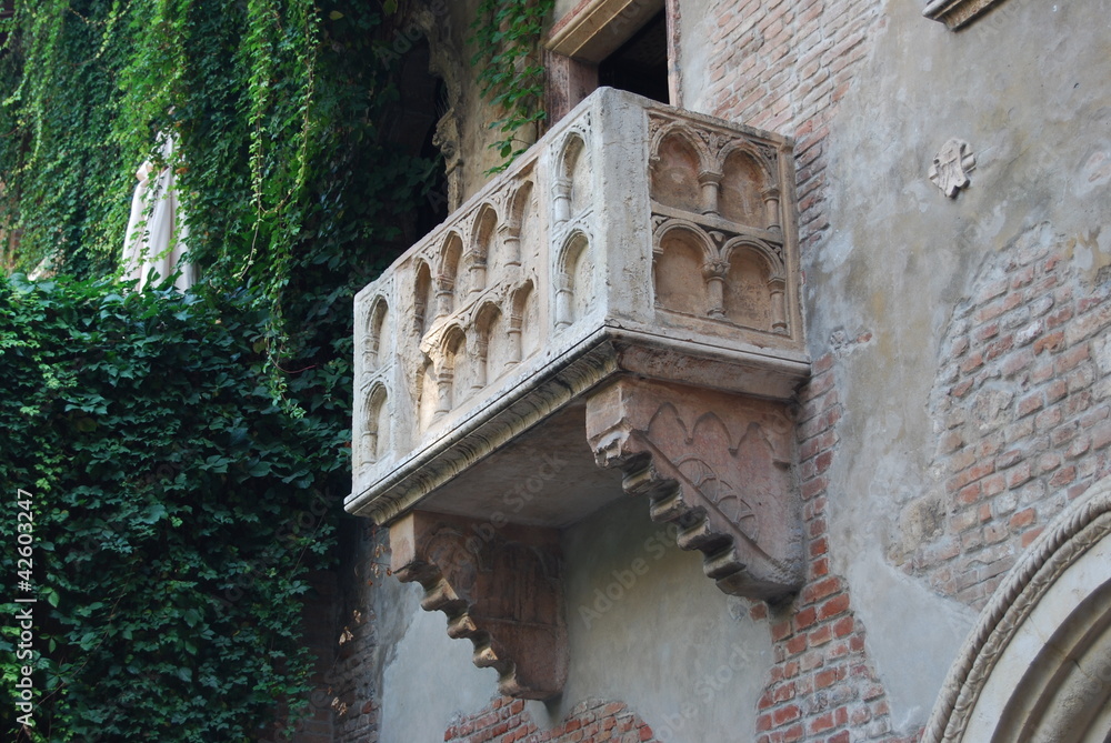 Juliet's balcony in Italy's Verona