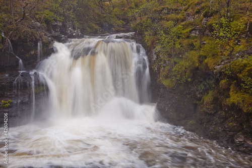 The Falls of Falloch in Scotland