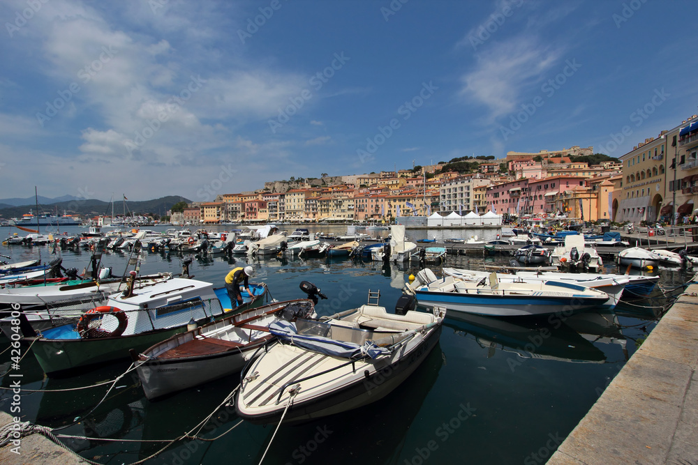 Hafen Portoferraio Elba