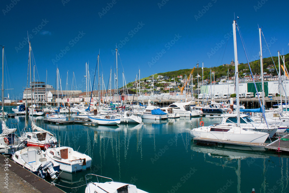 Fécamp. Le port de plaisance