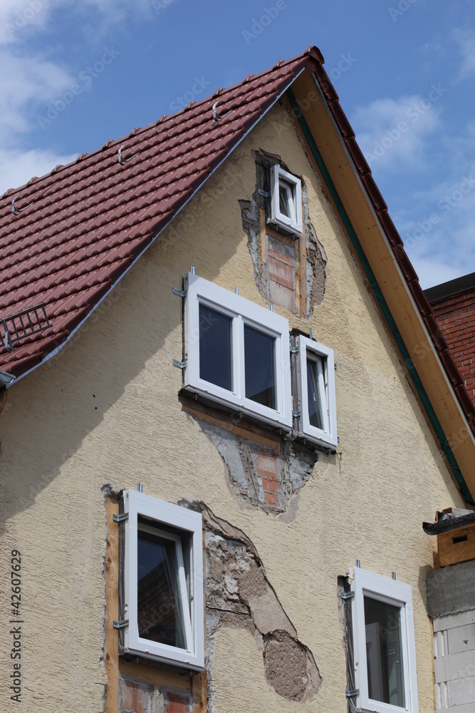 sanierung von einem altbau