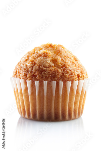 oil muffin isolated