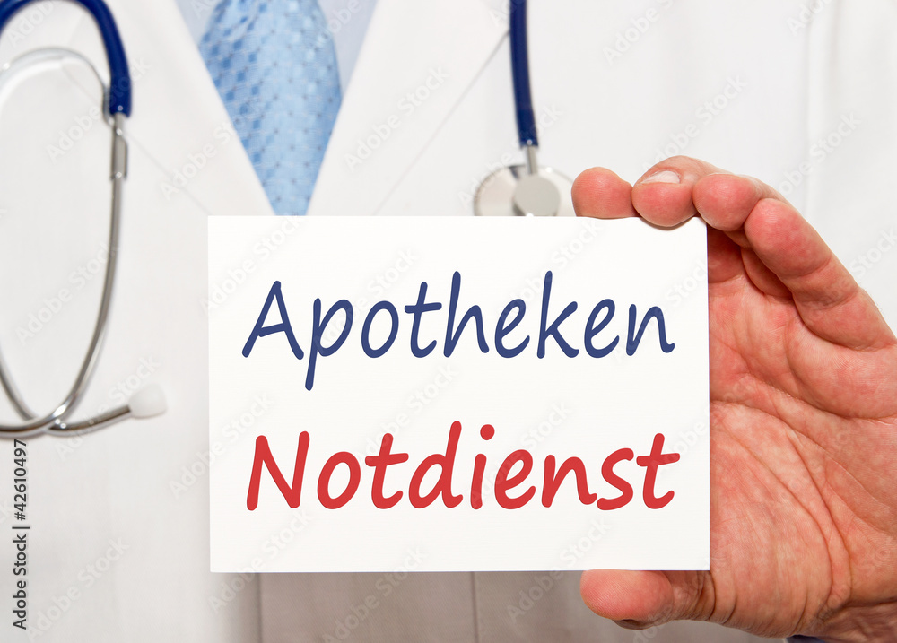 Apotheken Notdienst Stock-Foto | Adobe Stock