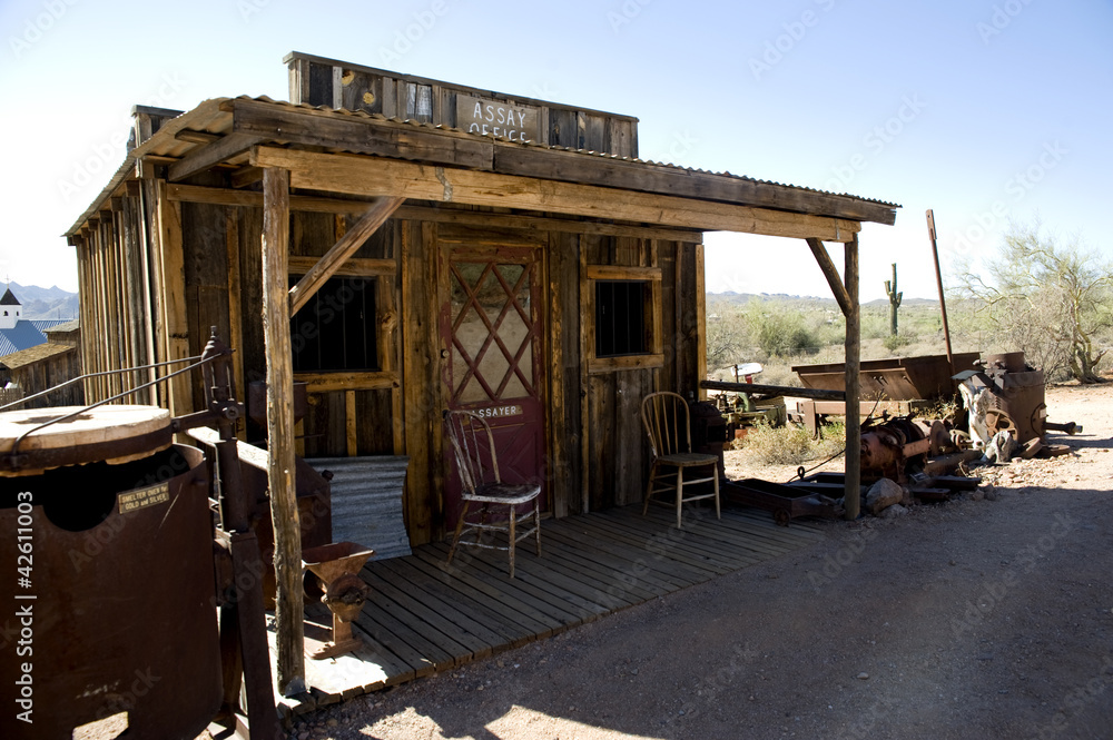 Obraz premium maisons abandonnés