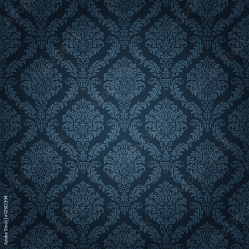 Seamless damask pattern