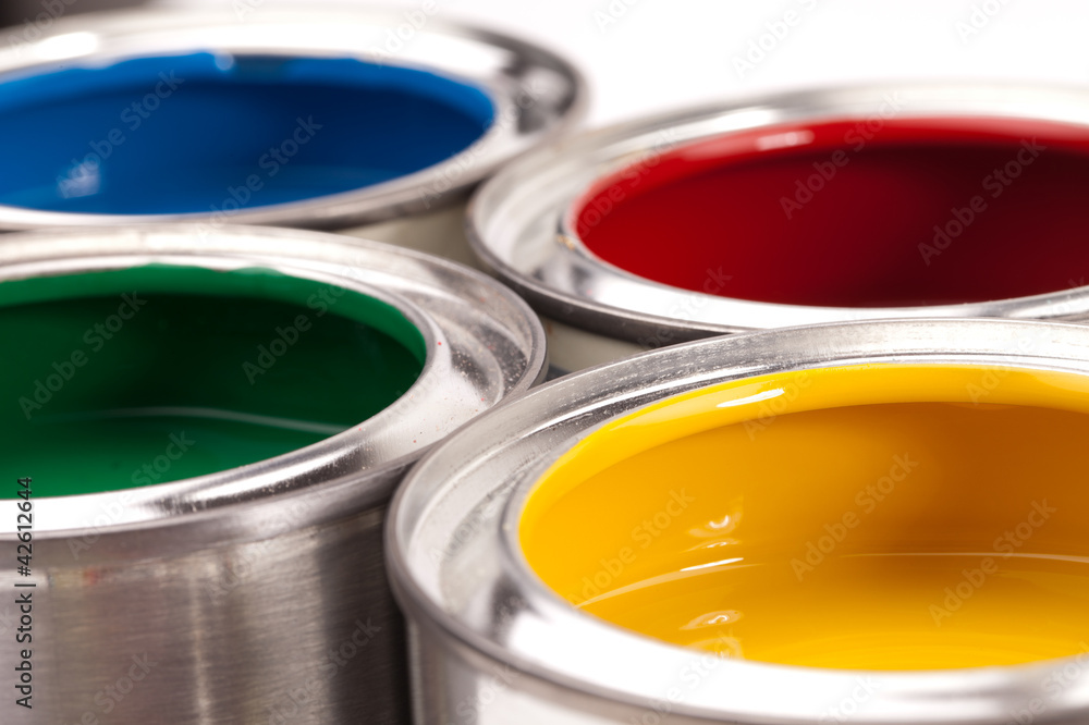 paint cans paint cans