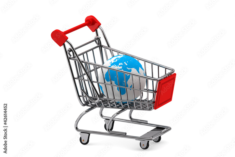 Earth in a Shopping cart