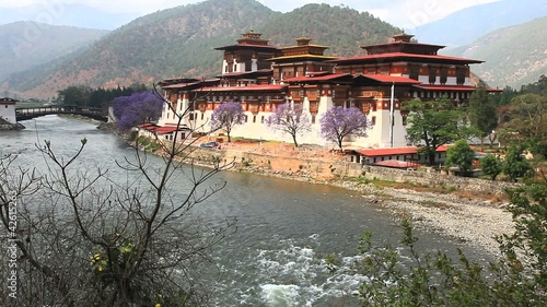 punakha dzong at paro, bhutan