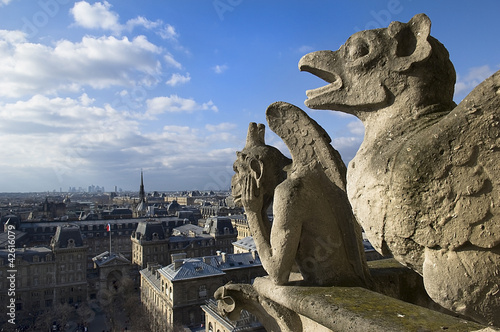 stone guards Paris © irisphoto1