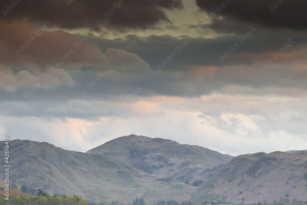 The high fells of the Lake District near Ullswater