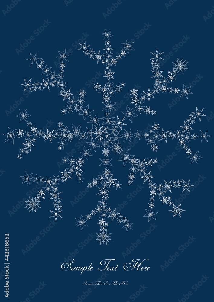 christmas vector background with snow flake isolated on blue christmas vector background with snow flake isolated on blue