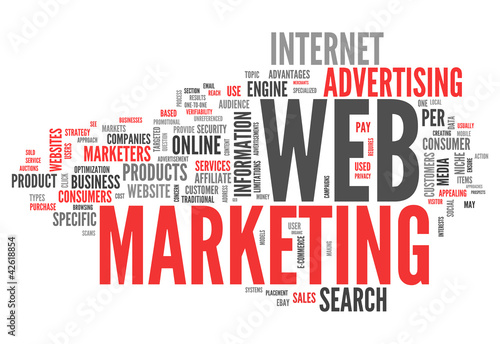 Word Cloud "Web Marketing"