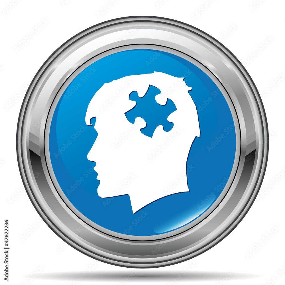 PUZZLE HEAD ICON PUZZLE HEAD ICON