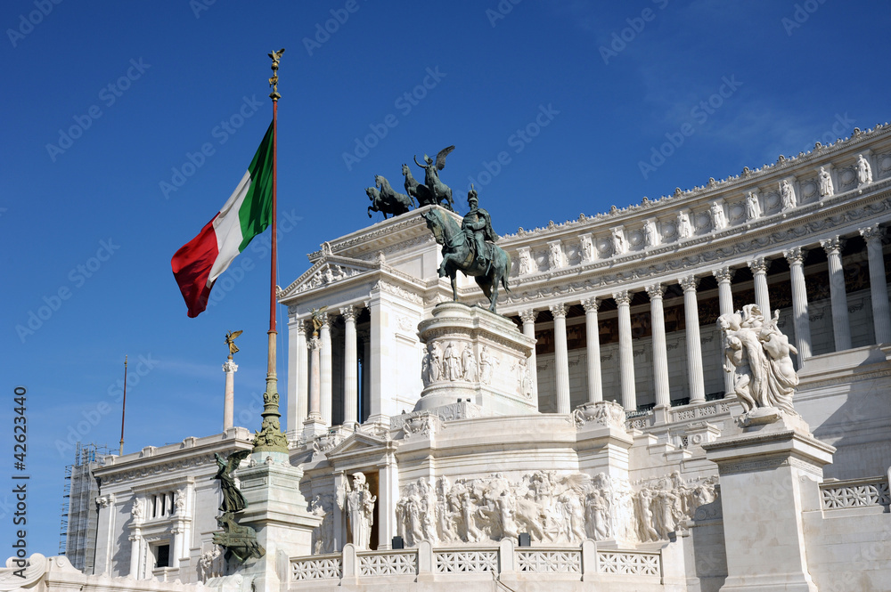 Fototapeta premium Rom Nationaldenkmal Vitorio Emanuele II