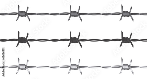 vector barbed wire