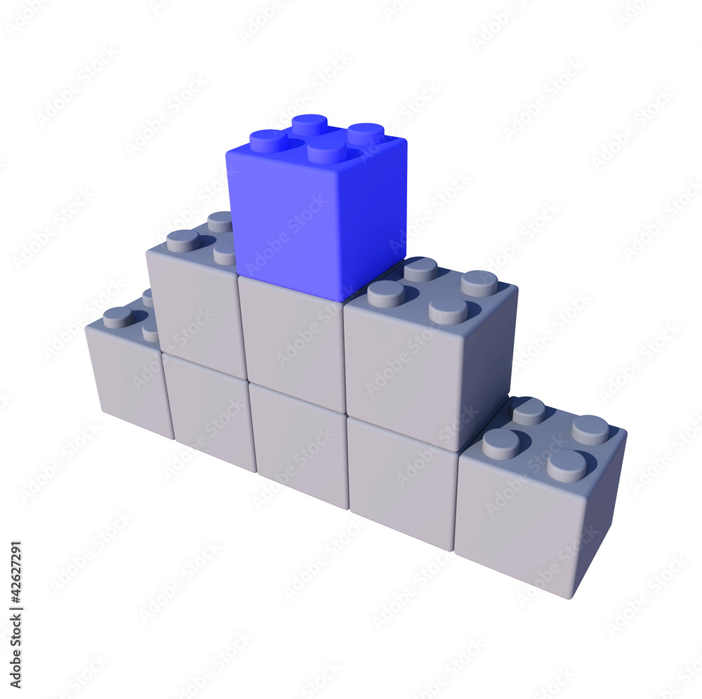 Naklejka premium Cubi Modello 1