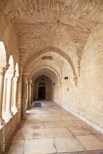 Nativity church door, bethlehem, west bank, palestine, israe