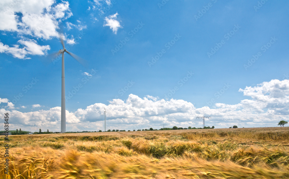 Fototapeta premium Windenergy