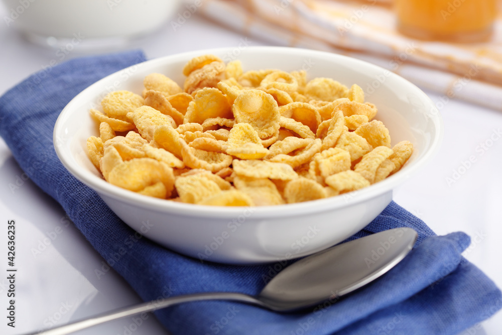 Bowl of cornflakes Bowl of cornflakes