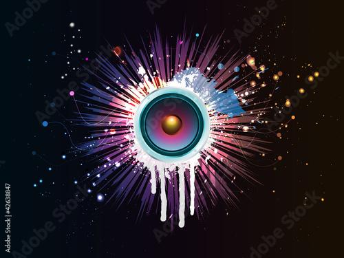abstract speaker background