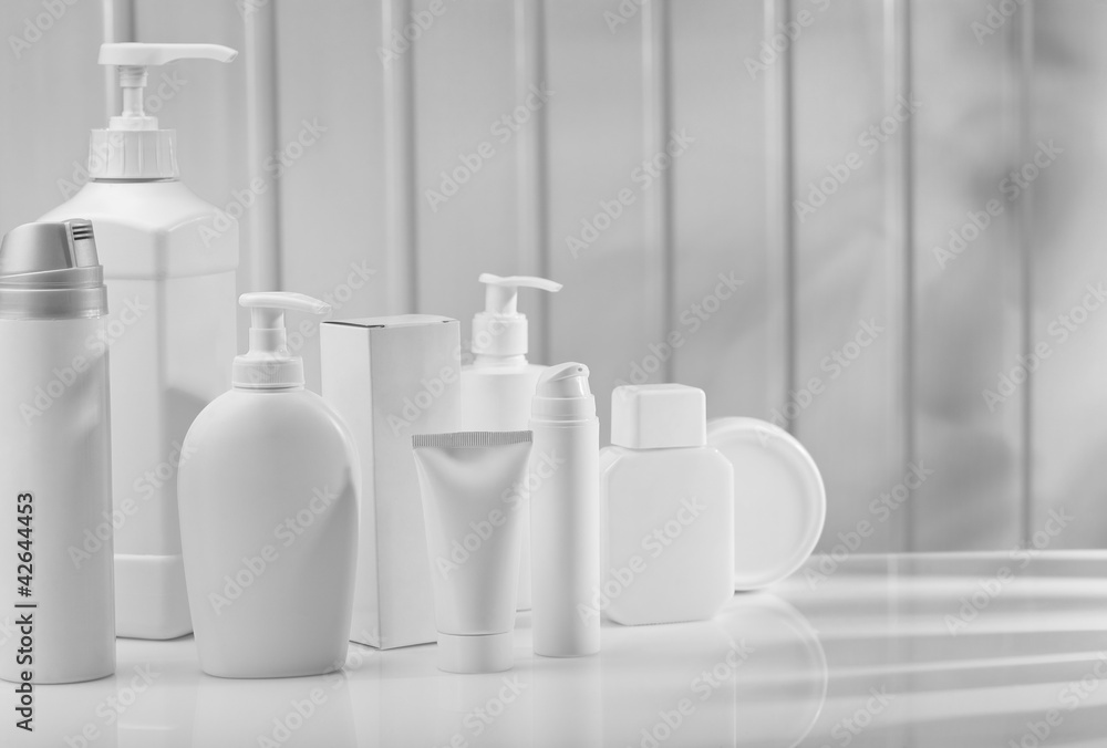 big composition of skincare items big composition of skincare items