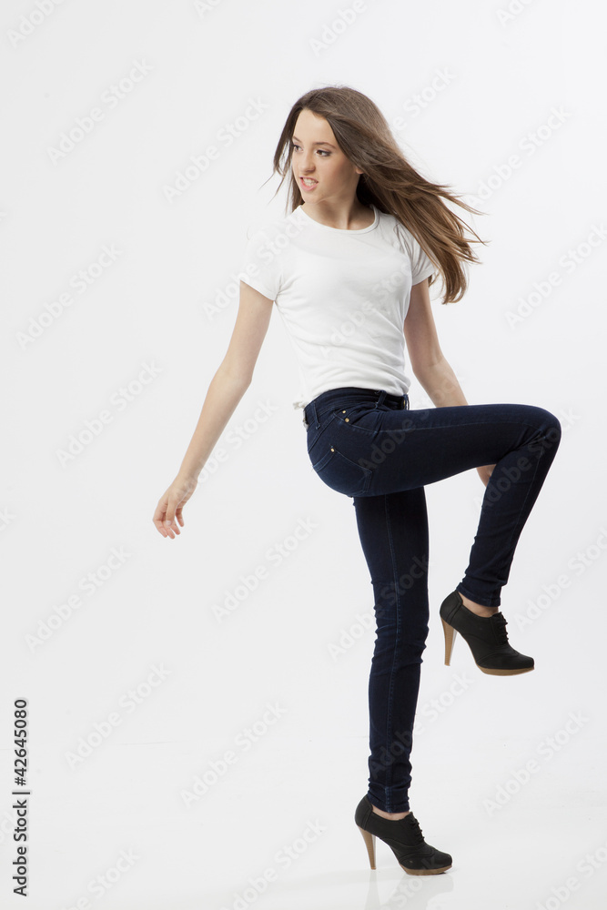 expression of a real young girl expression of a real young girl