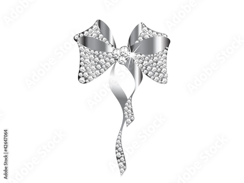 Diamond ribbon