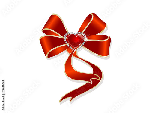 Diamond ribbon