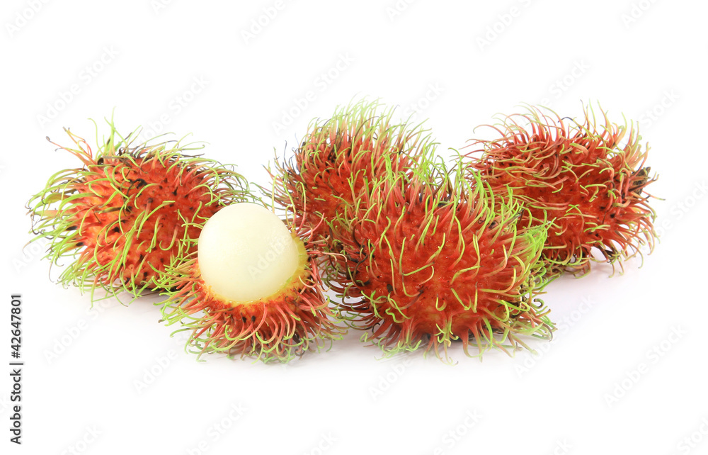 Fresh rambutan sweet delicious fruit of Thailand Fresh rambutan sweet delicious fruit of Thailand