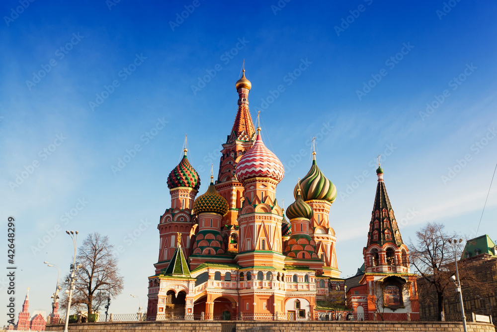 St. Basil's Cathedral in Moscow St. Basil's Cathedral in Moscow