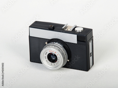 Lomo camera isolated on white background photo