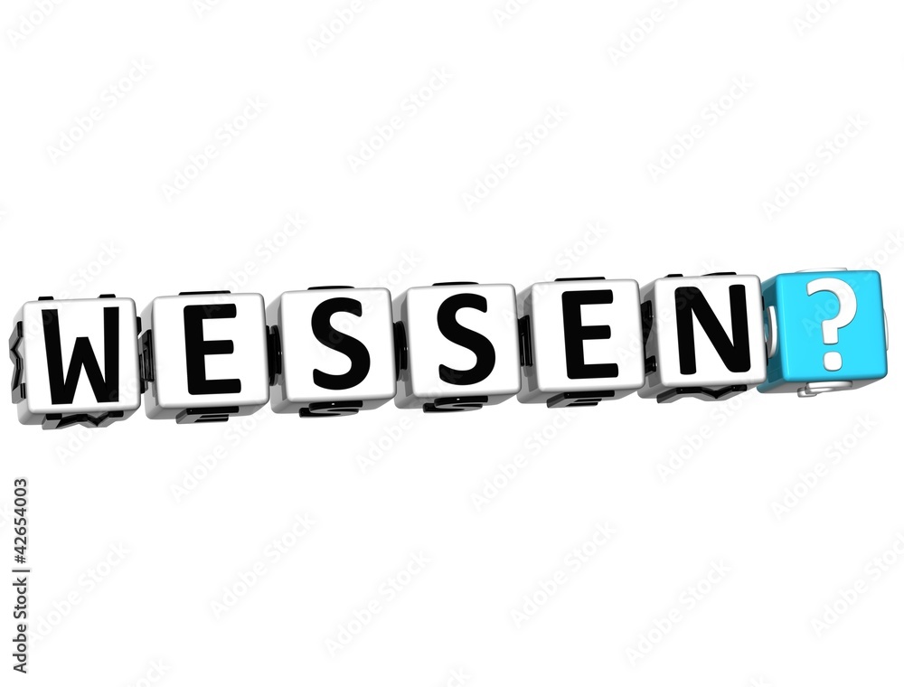 3D German Question Button Click Here Block Text 3D German Question Button Click Here Block Text