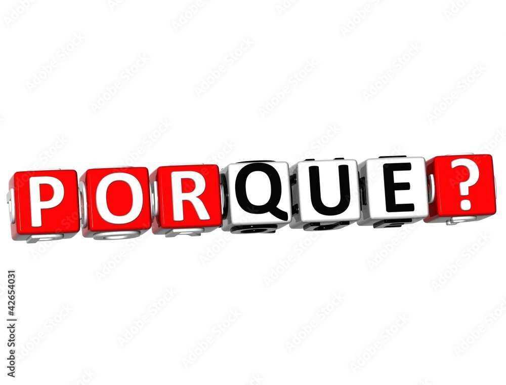 3D Spanish Question Button Click Here Block Text 3D Spanish Question Button Click Here Block Text
