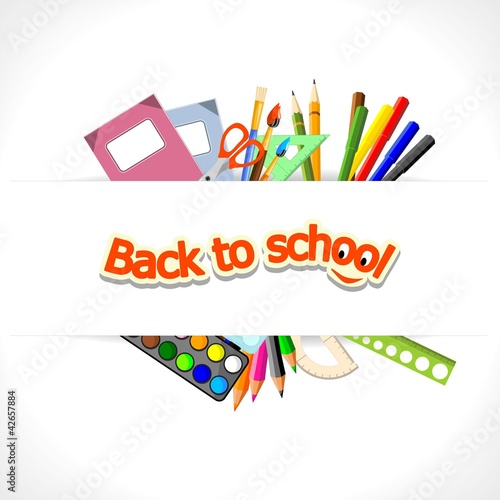 back to school - background