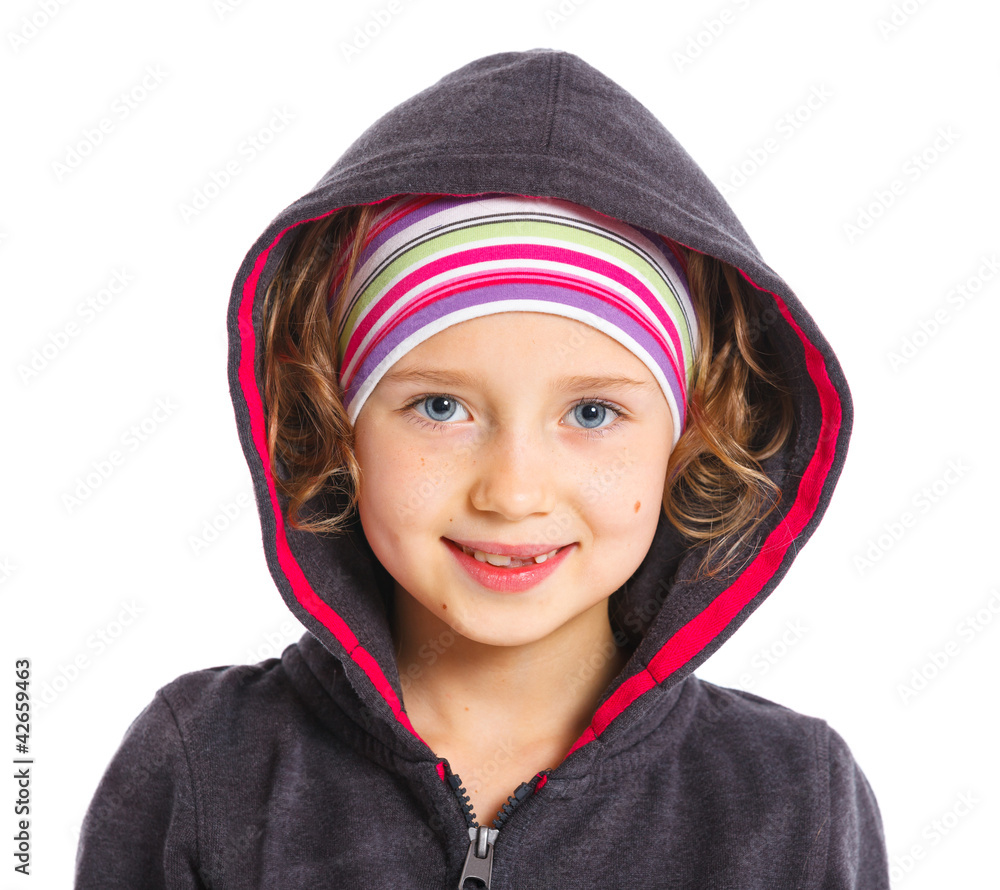 Portrait of a little girl Portrait of a little girl