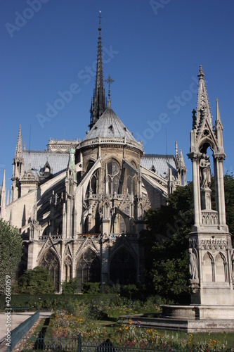 Chevet de la cathédrale Notre-Dame