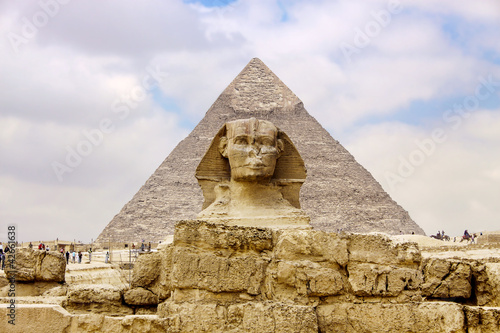 Sphinx and the Great Pyramid