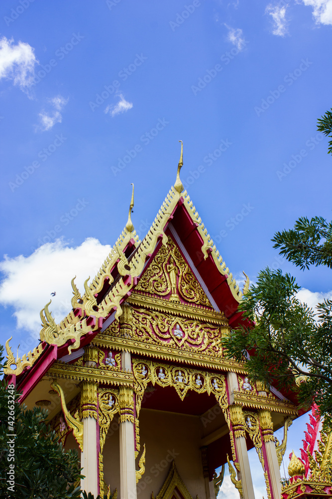 tree temple asian art