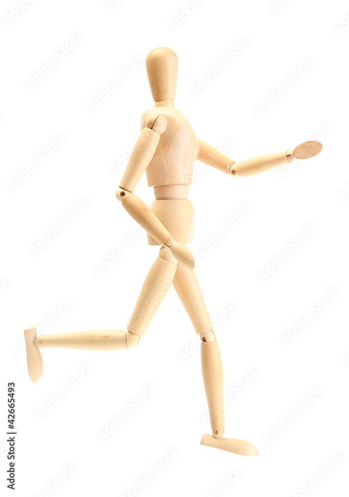 wooden mannequin isolated on white wooden mannequin isolated on white