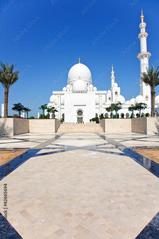 Fototapeta premium Sheik Zayed Moschee Abu Dhabi