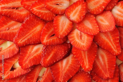 Billede på lærred Strawberry tart