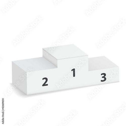 3d winning podium