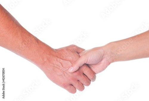 Obraz na płótnie hand w salonie