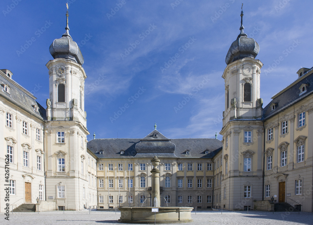 Fototapeta premium Schloßanlage Werneck bei Schweinfurt