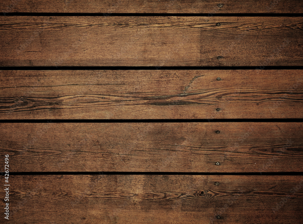 Naklejka premium Grunge Wood