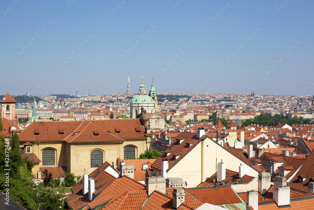 Prag, Blick über der Stadt