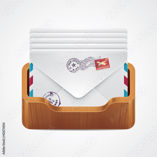 Vector mailbox icon