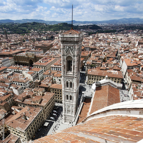 Florence - Campanile vu du Duomo