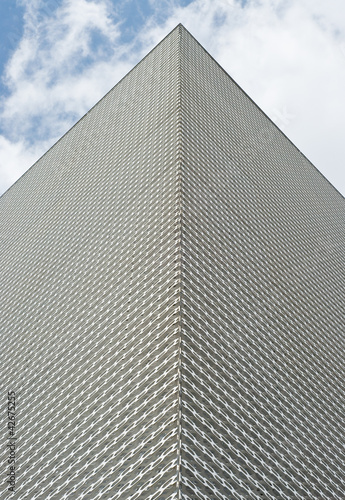 Building with Metal Surface